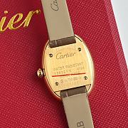 CARTIER | Baignoire Watch In Brown  - 6