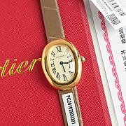 CARTIER | Baignoire Watch In Brown  - 4