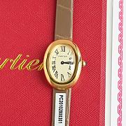 CARTIER | Baignoire Watch In Brown  - 2