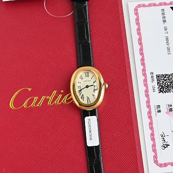 CARTIER | Baignoire Watch In Black