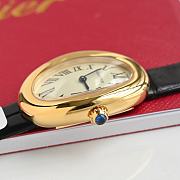 CARTIER | Baignoire Watch In Black - 6