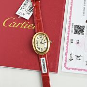 CARTIER | Baignoire Watch In Red - 1