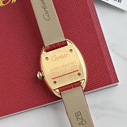 CARTIER | Baignoire Watch In Red - 5