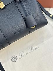 LORO PIANA | Loom Bag L25 Calfskin Black - 3