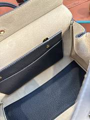 LORO PIANA | Loom Bag L25 Calfskin Navy - 5