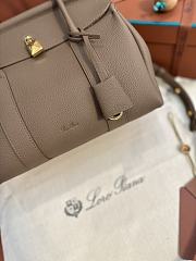 LORO PIANA | Loom Bag L25 Calfskin Brown - 6