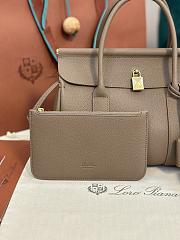 LORO PIANA | Loom Bag L25 Calfskin Brown - 4