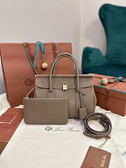 LORO PIANA | Loom Bag L25 Calfskin Brown - 3