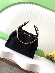 CHANEL | 25C Mysterious coolness hobo bag black  - 5