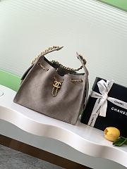 CHANEL | 25C Mysterious coolness hobo bag gray - 1