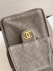 CHANEL | 25C Mysterious coolness hobo bag gray - 6