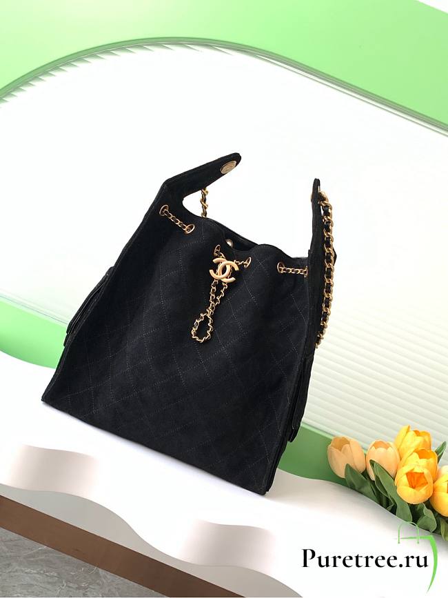 CHANEL | 25C Hobo Bag AS5311 Black - 1