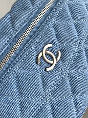 CHANEL | Long Vanity With Chain In Denim - 6