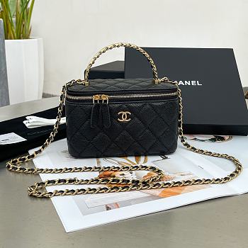 CHANEL | Long Vanity With Chain In Black