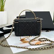 CHANEL | Long Vanity With Chain In Black - 4