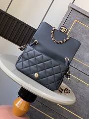 CHANEL | Classic Top handle Bag In Black  - 6