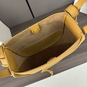 LOEWE | Slice bag in shiny calfskin yellow - 5