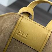 LOEWE | Slice bag in shiny calfskin yellow - 3