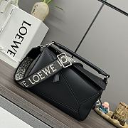 LOEWE | Puzzle bag in classic lambkin Anagram black - 1