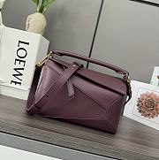 LOEWE | Puzzle bag in classic lambskin dark burgundy - 1