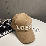 LOEWE | Hat In Dark Beige - 5