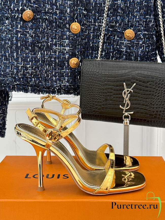 LOUIS VUITTON | High Heels In Gold - 1