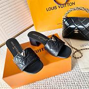 LOUIS VUITTON | Frame Mule 4.5 cm In Black - 1