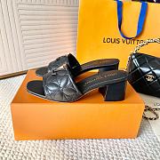 LOUIS VUITTON | Frame Mule 4.5 cm In Black - 6