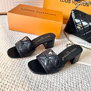 LOUIS VUITTON | Frame Mule 4.5 cm In Black - 5