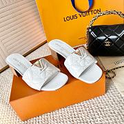 LOUIS VUITTON | Frame Mule 4.5 cm In White - 6