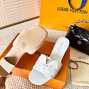 LOUIS VUITTON | Frame Mule 4.5 cm In White - 5