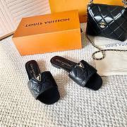 LOUIS VUITTON | Frame Mule In Black - 5