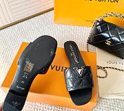 LOUIS VUITTON | Frame Mule In Black - 3