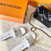 LOUIS VUITTON | Frame Mule In White - 2