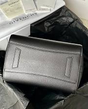 GIVENCHY | Mini Antigona bag in Box leather dark blue - 5