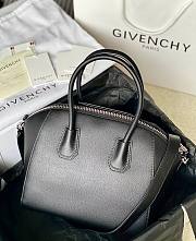 GIVENCHY | Mini Antigona bag in Box leather dark blue - 4