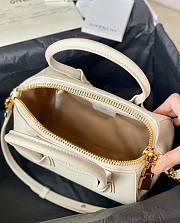 GIVENCHY | Mini Antigona bag in Box leather white - 3