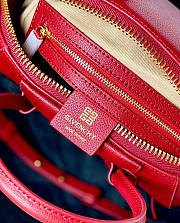 GIVENCHY | Mini Antigona bag in Box leather red - 2