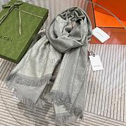 GUCCI | GG jacquard knitted scarf 03 - 3