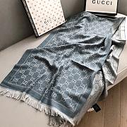 GUCCI | GG jacquard knitted scarf 06 - 2