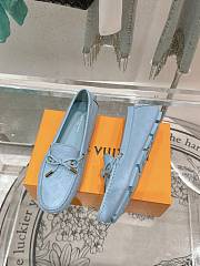 LOUIS VUITTON | Driver Mocassin Shoes Blue - 5