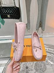 LOUIS VUITTON | Driver Mocassin Shoes Pink - 5