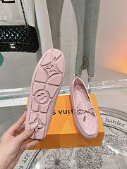 LOUIS VUITTON | Driver Mocassin Shoes Pink - 4