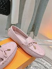 LOUIS VUITTON | Driver Mocassin Shoes Pink - 3