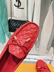 LOUIS VUITTON | Driver Mocassin Shoes Red - 6