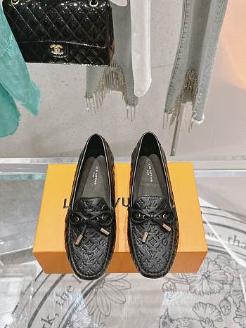 LOUIS VUITTON | Driver Mocassin Shoes Black