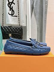 LOUIS VUITTON | Driver Mocassin Shoes Dark Blue - 6