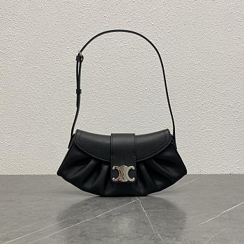 CELINE | TEEN POLLY in Supple Calfskin Black