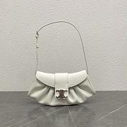 CELINE | TEEN POLLY in Supple Calfskin White - 1