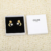 CELINE | Moon Earrings In Gold - 1